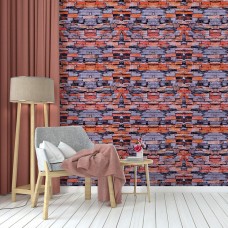 Декоративная 3D панель самоклейка под кирпич Екатеринославский песчаник 700x770x3мм (045-3) SW-00000692