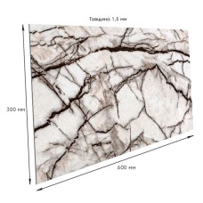 Самоклеющаяся виниловая плитка 600х300х1,5мм, цена за 1 шт. (СВП-108) ГлянецSW-00000723