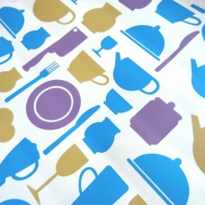 Самоклеющаяся пленка на бумажной основе яркая кухня 0.45х10M SW-00000795