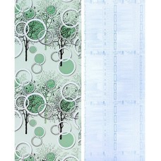 Самоклеющаяся пленка на бумажной основе зеленые деревья 0,45х10м SW-00000797