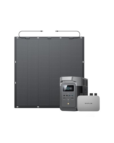 Комплект гнучких сонячних панелей EcoFlow 2x200 Вт Solar Panel