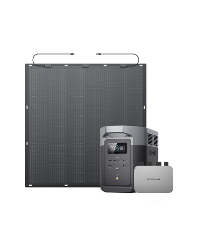 Комплект гнучких сонячних панелей EcoFlow 2x200 Вт Solar Panel