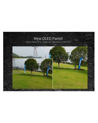 Окуляри FPV Skyzone SKY04O PRO 5G 1280x720 5.8GHz