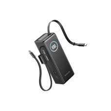 Павербанк EcoFlow RAPID Power Bank с кабелями 25000mAh черный