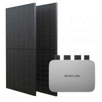 Комплект EcoFlow PowerStream – микроинвертор 800W и солнечные панели 2х400