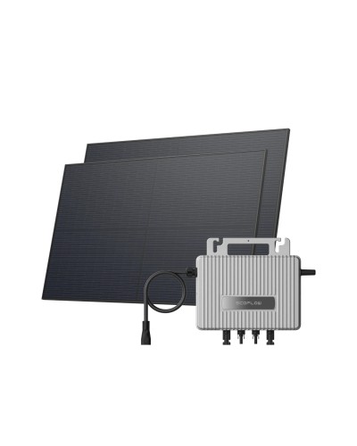Комплект EcoFlow STREAM Microinverter + 2 x 450W Rigid Solar Panel Combo Bundle