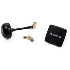 Антена для дрона Skyzone Mushroom short SMA90 + Patch SMA 5.0GHz RHCP (2шт) (AT5GMP)