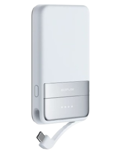 Повербанк EcoFLow RAPID Magnetic Power Bank 5000 Light Blue