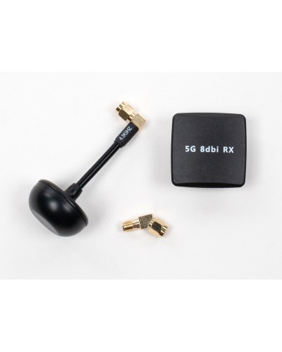 Антена для дрона Skyzone Mushroom short SMA90 + Patch SMA 5.0GHz RHCP (2шт) (AT5GMP)