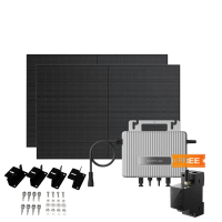Комплект EcoFlow STREAM Microinverter/2*400W Rigid Solar Panel Combo/Умный счетчик Smart Meter/Система креплений EcoFlow Rigid Solar Panel Mounting Feet