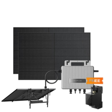 Комплект EcoFlow STREAM Microinverter/2*400W Rigid Solar Panel Combo/Розумний лічильник Smart Meter/2*Автоматичний сонячний трекер EcoFlow Single Axis Solar Tracker