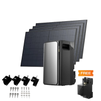Комплект EcoFlow STREAM ULTRA/Solar Panel 4*400/Cистема кріплень EcoFlow Rigid Solar Panel Mounting Feet/Розумний лічильник Smart Meter