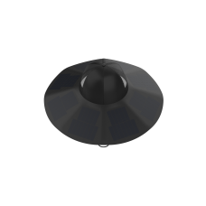 Солнечная шляпа EcoFlow Power Hat 12 Вт - Черная L-XL