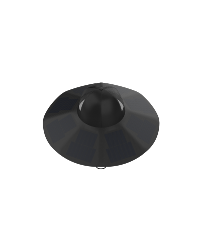 Сонячний капелюх EcoFlow Power Hat 12 Вт - Чорна L-XL