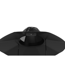 Солнечная шляпа EcoFlow Power Hat 12 Вт - Черная L-XL