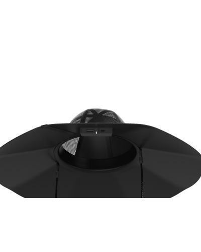 Сонячний капелюх EcoFlow Power Hat 12 Вт - Чорна L-XL