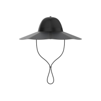 Солнечная шляпа EcoFlow Power Hat 12 Вт - Черная L-XL