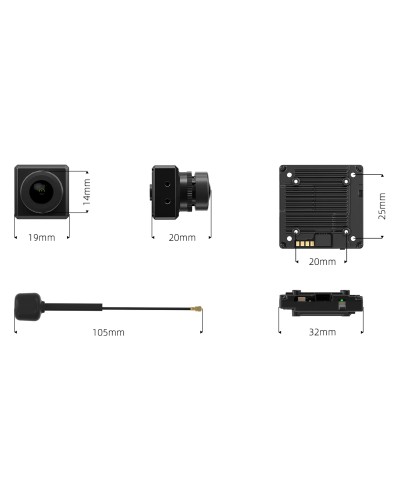 Відеосистема FPV Caddx Walksnail AVATAR HD Pro Kit (32G з gyroflow)