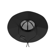 Солнечная шляпа EcoFlow Power Hat 12 Вт - Черная L-XL