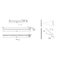 Крепление под солнечные панели 100 Вт Tilt Mount Bracket
