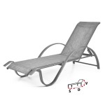 Шезлонг алюмінієвий HECHT SOFIA LOUNGER