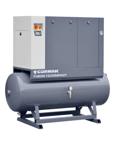 Комплект CORMAK THEOR 20 INVERTER Compact (гвинтовий компресор THEOR20, осушувач повітря N20S, бак 500л)