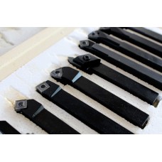 Резцы токарные, КОМПЛЕКТ из 9 шт. 12 мм Holzmann 9TLG12