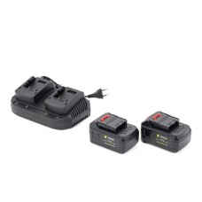 Газонокосилка аккумуляторная 2x20V 4garden AM3422S