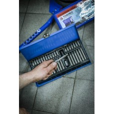 Набор торцевых, шлицевых и шестигранных головок, 40 шт TAGRED TA1205