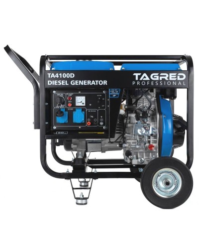 Дизельный генератор TAGRED TA4100D + газова плитка Orcamp CK-505 + 4 газових картриджа 400 мл
