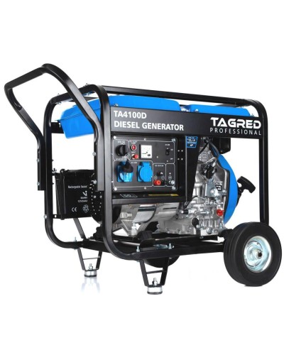 Дизельный генератор TAGRED TA4100D + газова плитка Orcamp CK-505 + 4 газових картриджа 400 мл