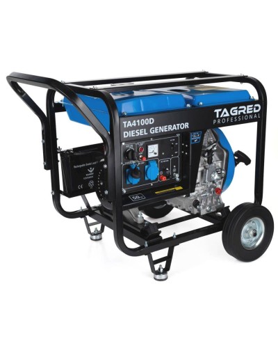 Дизельный генератор TAGRED TA4100D + газова плитка Orcamp CK-505 + 4 газових картриджа 400 мл