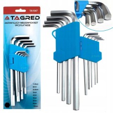 Шестигранные ключи HEX TAGRED TA1047
