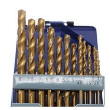 Набор сверл по металлу TAGRED TA1034, 13 шт