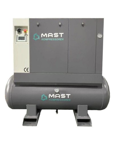 Гвинтовий компресор Mast LZN-10 COMBO inverter (Осушувач + ресивер 500 л)