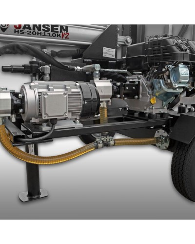 Дровокол комбінований бензин + електро Jansen HS-20H110K-V2