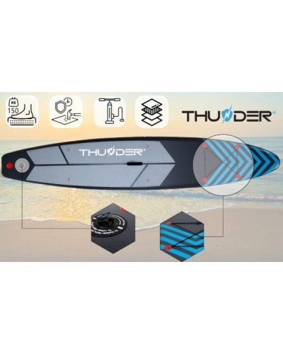 SUP-дошка THUNDER STEEL BLUE 365