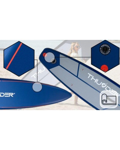 SUP-дошка THUNDER STEEL RED 365