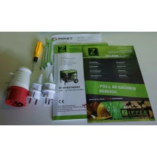 Дизельный генератор Zipper ZI-STE7500DSH + газовая плитка Orcamp CK-505 + 4 газовых картриджа 400 мл