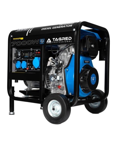 Дизельный генератор TAGRED TA10300D + газовая плитка Orcamp CK-505 + 4 газовых картриджа 400 мл