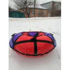 Тюбинг 100 см "Виола" (ПВХ) ватрушка для катания на снегу