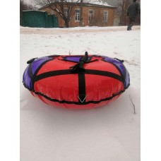 Тюбинг 100 см "Виола" (ПВХ) ватрушка для катания на снегу