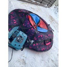 Надувные санки (тюбинг)  100 см "Манго" (ПВХ) ватрушка