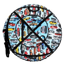 Тюбинг санки ватрушки 100 см"бмв" (Оксфорд, ПВХ) санки ватрушка