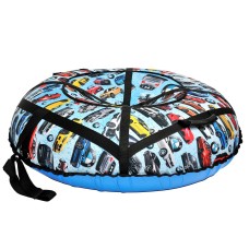 Тюбинг санки ватрушки 100 см"бмв" (Оксфорд, ПВХ) санки ватрушка