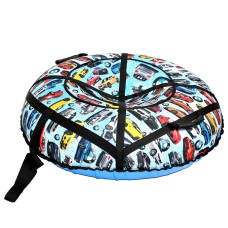 Тюбинг санки ватрушки 100 см"бмв" (Оксфорд, ПВХ) санки ватрушка