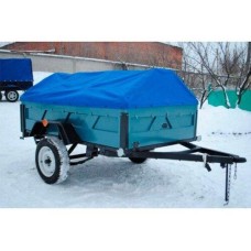 Тент 60г/м2  6х10м "Blue" тарпаулиновый тент