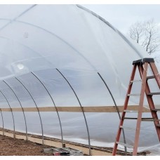 Пленка 80 мкм 6х50 м. полиэтиленовая тепличная белая UV stab