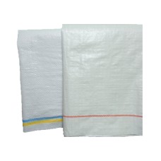 Мешок 105см*55см полипропиленовый (с красной полосой) для зерна