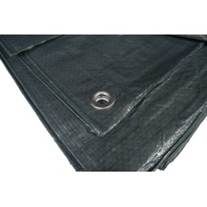 Тент 100г/м2  4*5м "Grey" тарпаулиновый тент от дождя